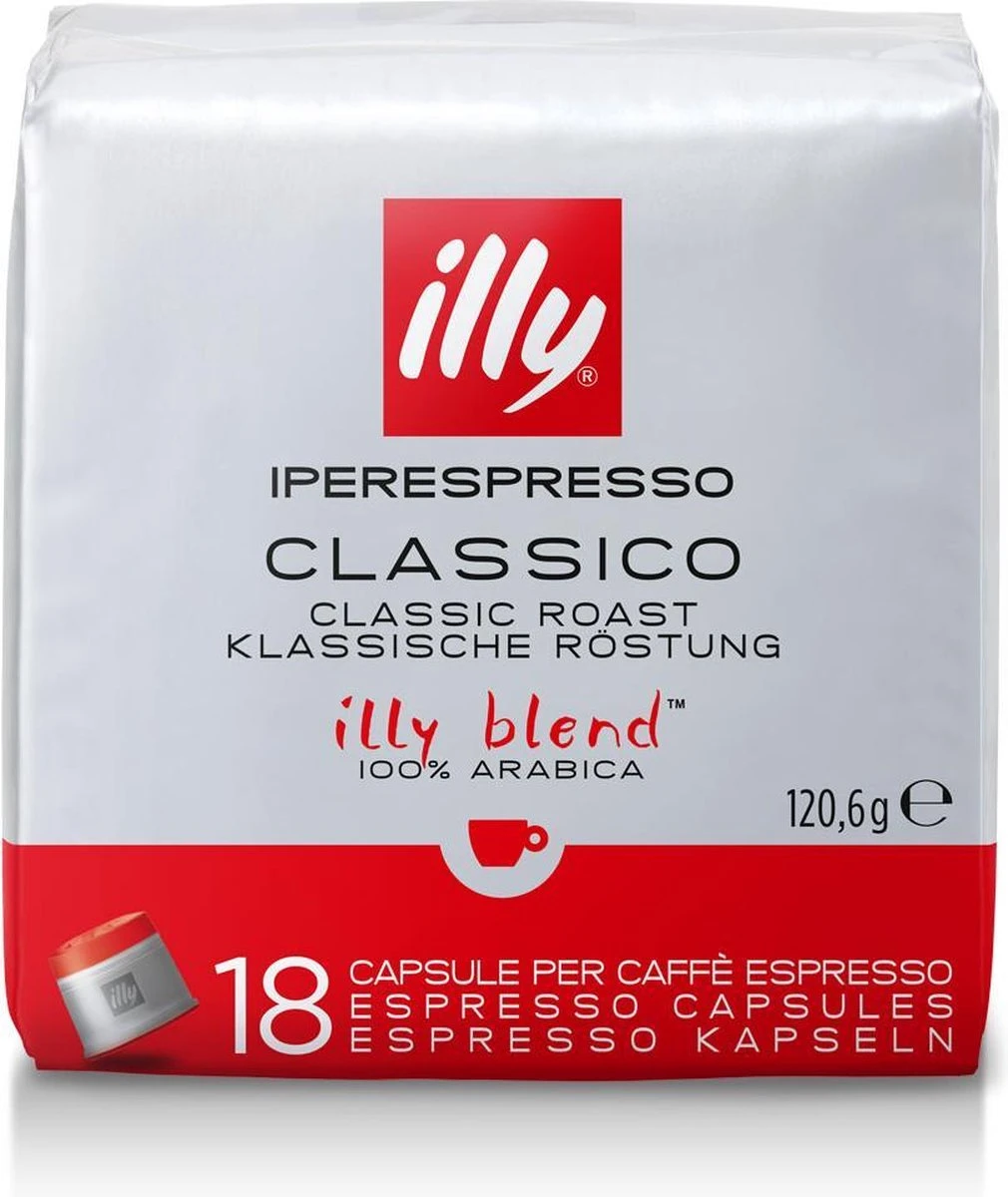 Illy - Iperespresso Koffie Home Classico 6 X 18 Capsules - Afbeelding 3