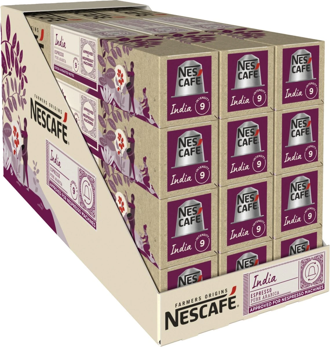 Nescafé Farmers Origins India Espresso Capsules - 120 Koffiecups