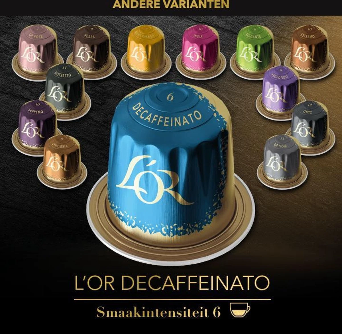 L'OR Espresso Decaffeinato Koffiecups - Intensiteit 6/12 - 10 X 10 Capsules - Afbeelding 10