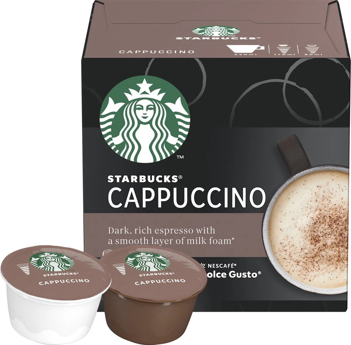 Starbucks By Dolce Gusto Cappuccino Capsules - 36 Koffiecups - Afbeelding 3