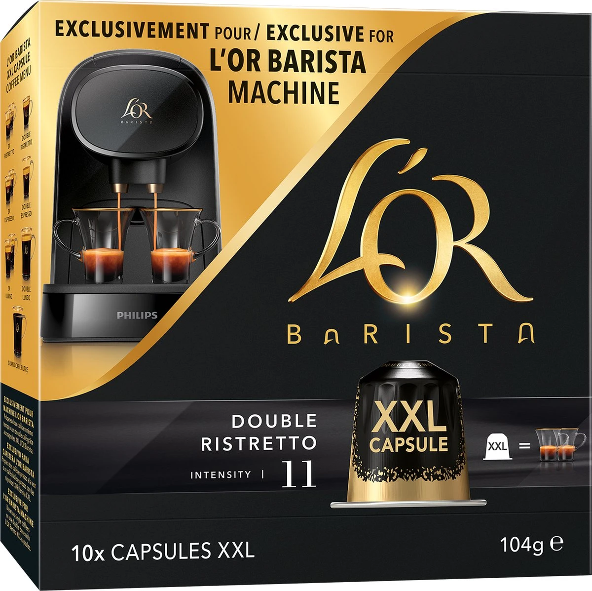 L'OR BARISTA XXL Ristretto (11) - 5 X 10 Koffiecups - Afbeelding 8