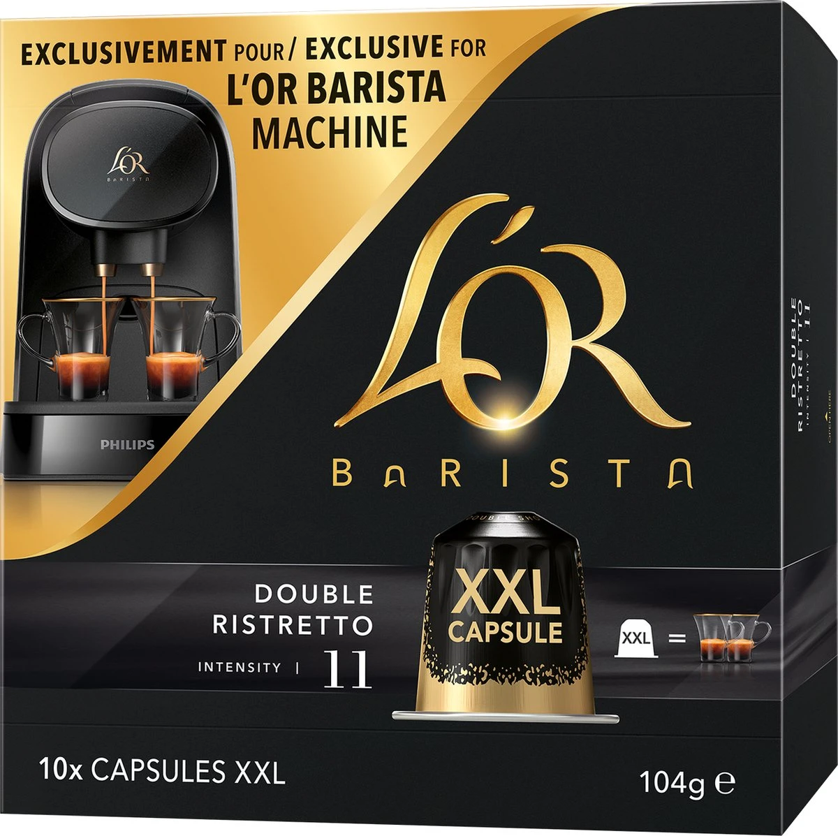 L'OR BARISTA XXL Ristretto (11) - 5 X 10 Koffiecups - Afbeelding 10