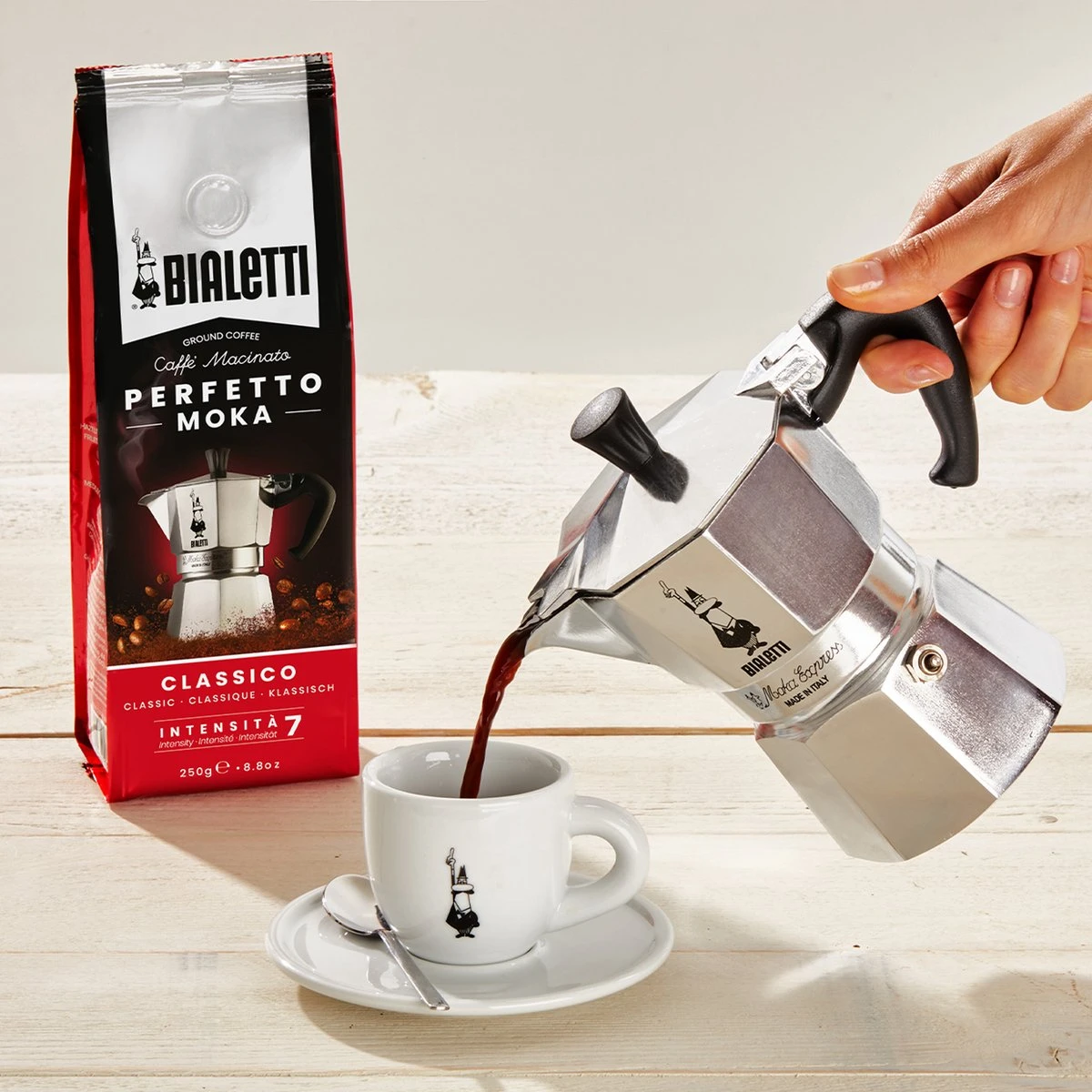 Bialetti Moka Intenso Gemalen Koffie - 4 X 250 Gram - Afbeelding 6