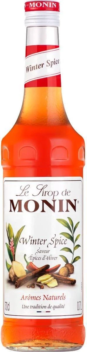 Monin Siroop Winter Spice - Koffieverrijker - 70 Cl