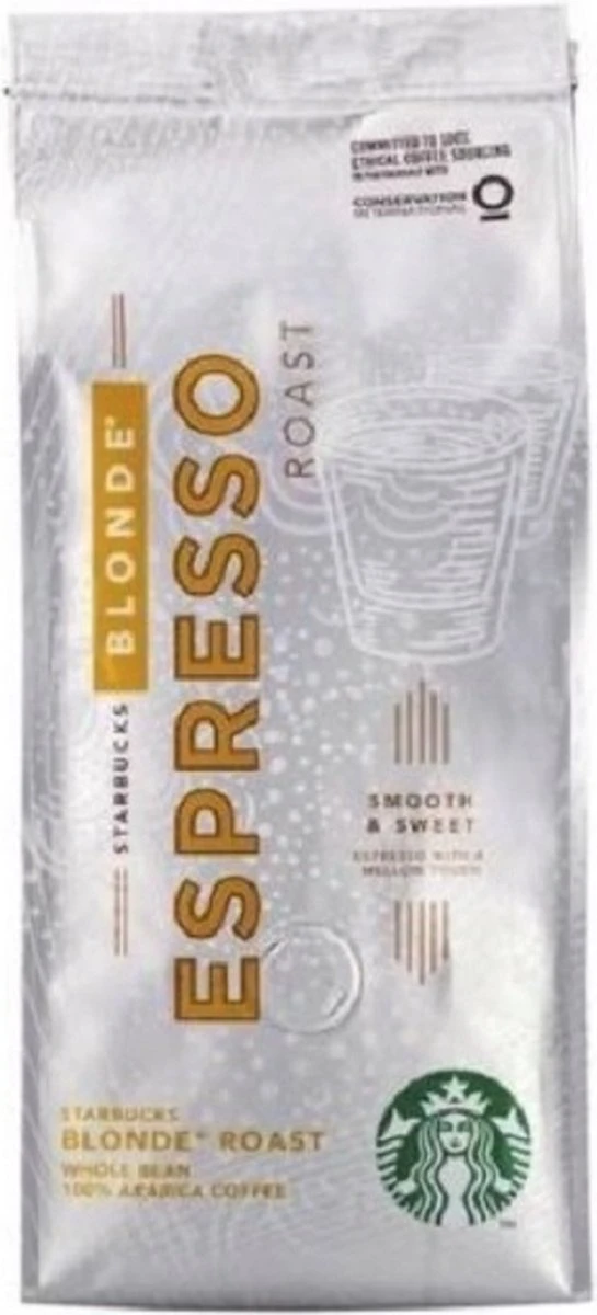 Starbucks Blonde Espresso 100% Arabica Koffiebonen 250G