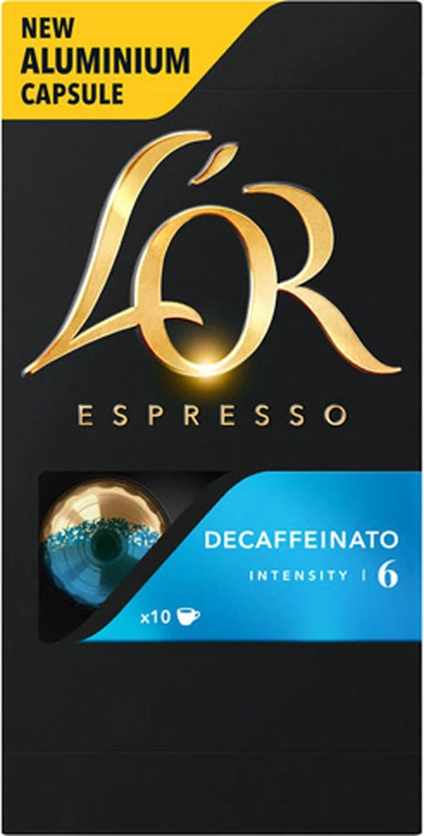 L'OR Espresso Decaffeinato Koffiecups - Intensiteit 6/12 - 10 X 10 Capsules - Afbeelding 12