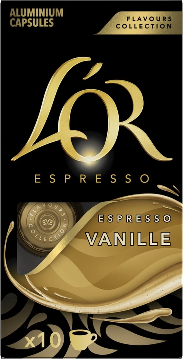 L'OR Espresso Vanille Koffiecups - 10 X 10 Capsules - Afbeelding 5