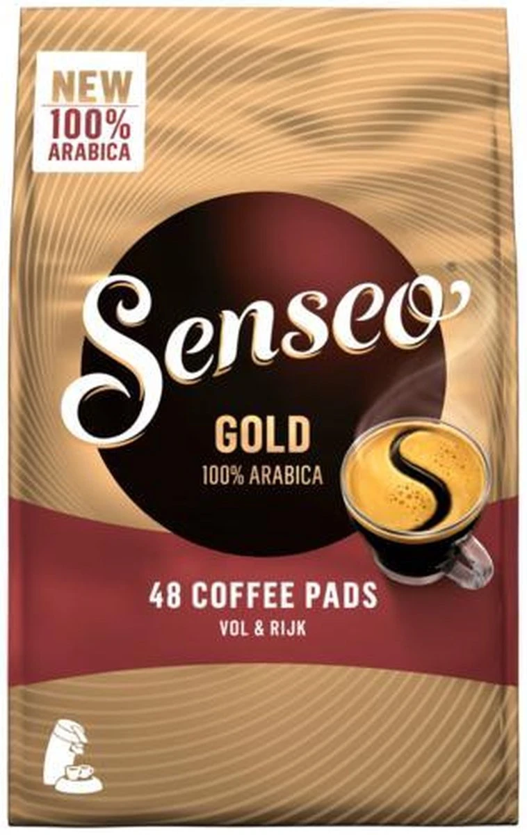 Senseo Gold Koffiepads 10 X 48 Stuks - Afbeelding 2