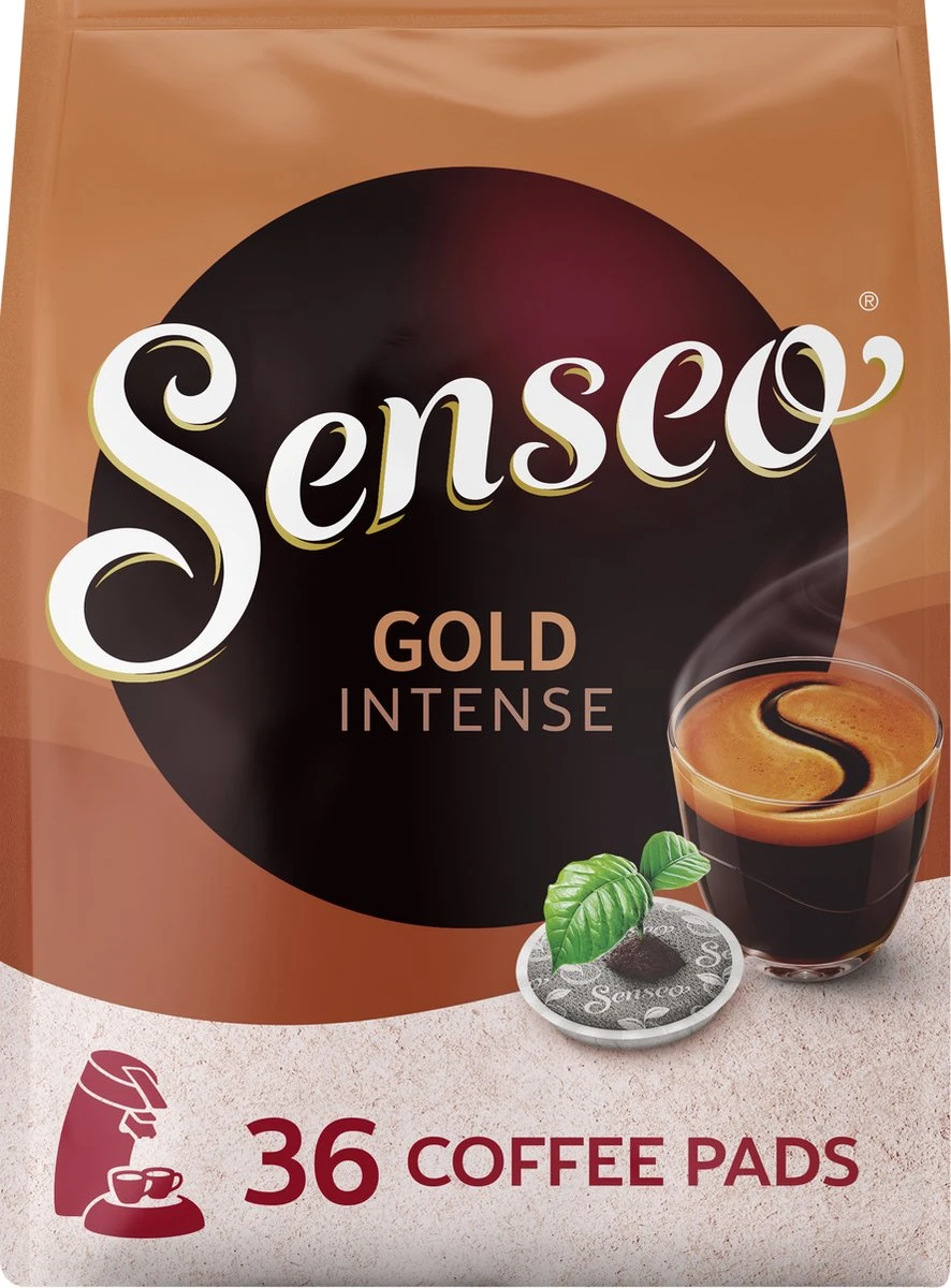 Senseo Gold Intense Koffiepads - 7/9 Intensiteit - 4 X 36 Pads - Afbeelding 8