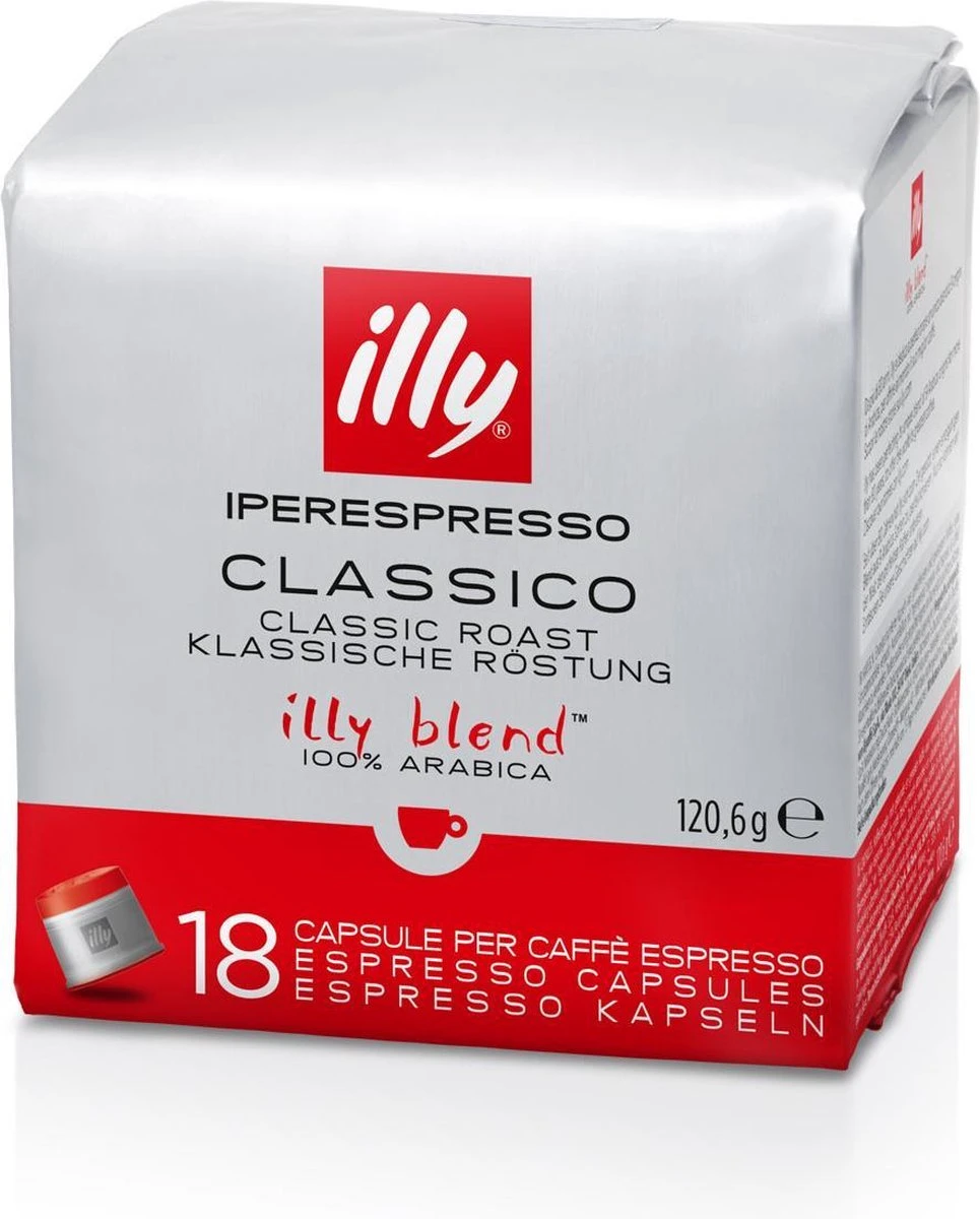 Illy - Iperespresso Koffie Home Classico 6 X 18 Capsules - Afbeelding 2