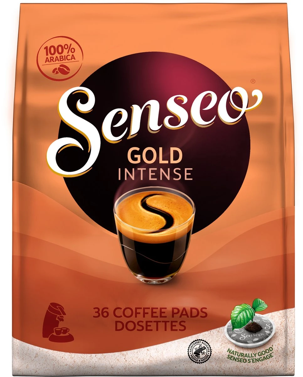 Senseo Gold Intense Koffiepads - 7/9 Intensiteit - 4 X 36 Pads - Afbeelding 7
