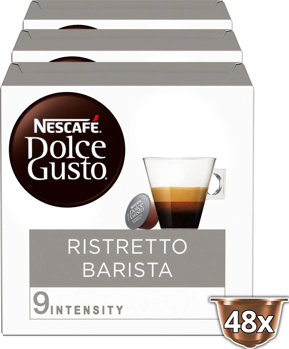 Nescafé Dolce Gusto Ristretto Barista Capsules - 48 Koffiecups - Afbeelding 2